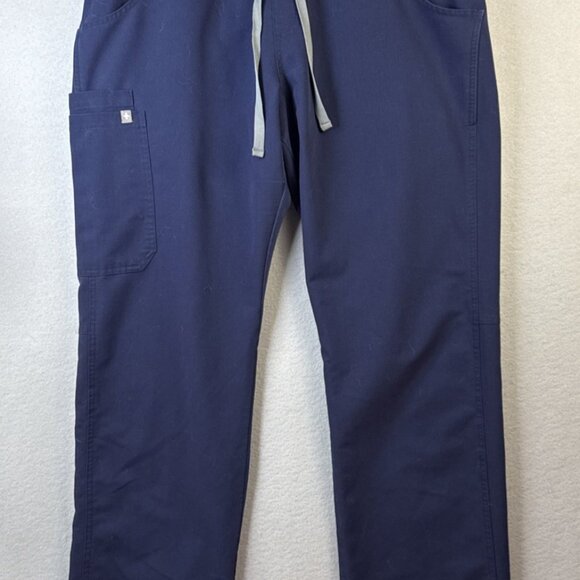 FIGS Scrub Pants Womens‎ L T 34x32 Blue Technical Collection Nurse Aide T21004T - Picture 1 of 11
